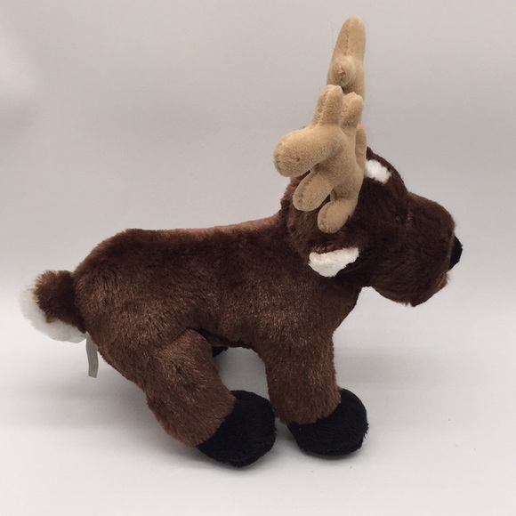 Webkinz Ganz Reindeer Plush HM137 Stuffed Animal Toy - Picture 7 of 9